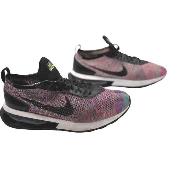 Nike Air Max Flyknit Racer Multi Color Running Shoes Sneakers Mens Size 11.5 - Picture 1 of 8